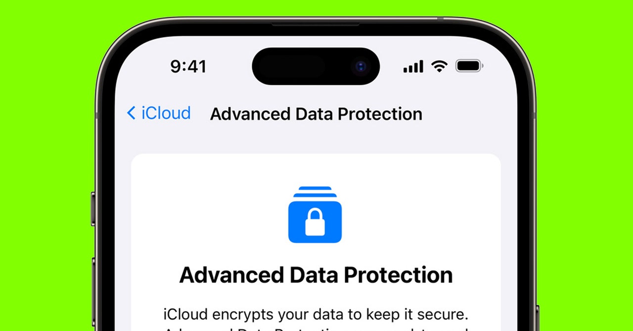 How Apple’s Advanced Data Protection Works, and How to Enable It on Your iPhone