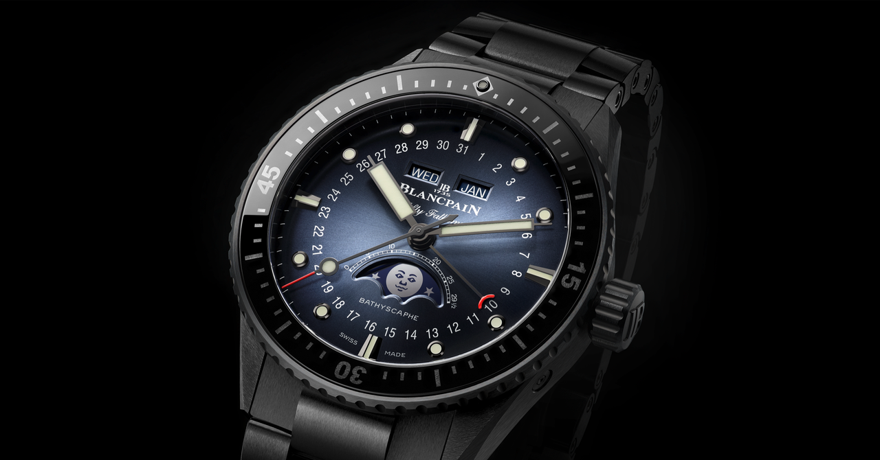 Blancpain Fifty Fathoms Bathyscaphe Quantieme Complet Phase de Lune: price, specs, availability